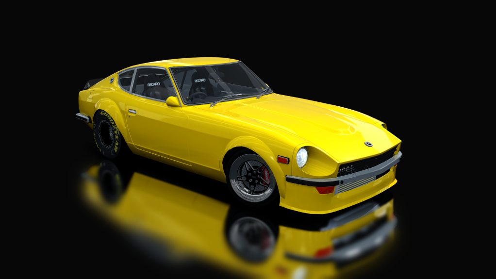 Nissan 240Z NASHER, skin YELLOW