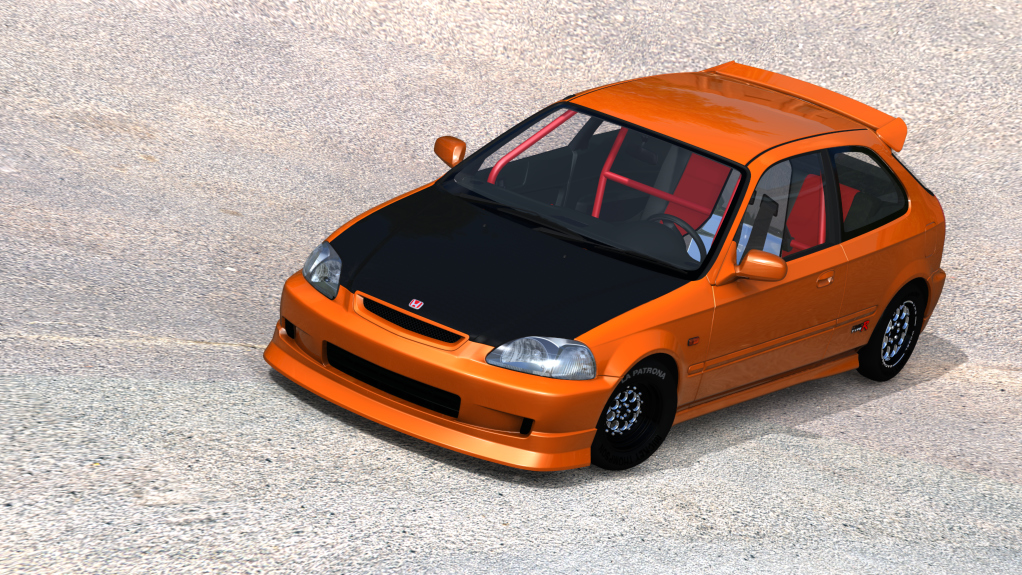 nr_civic_ek9, skin orange