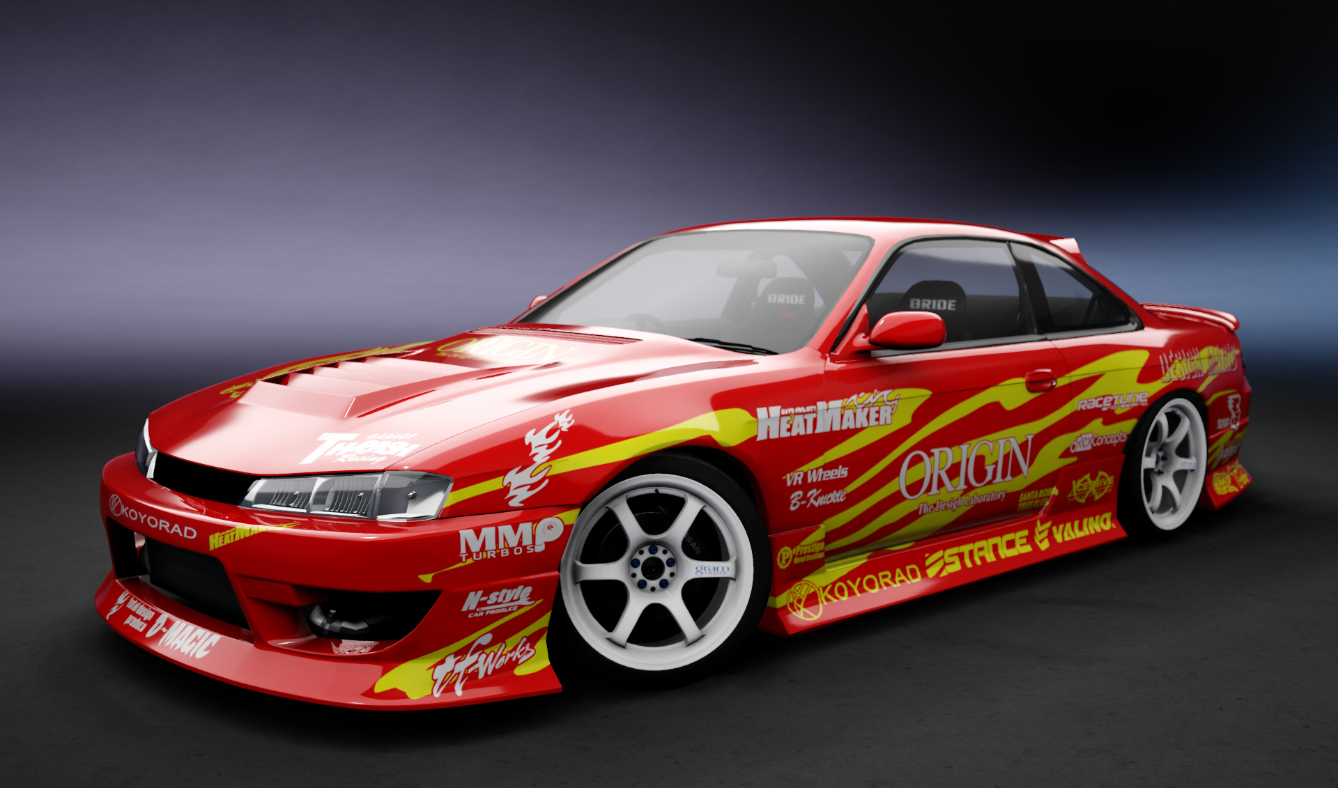 Nissan Silvia S14 WDT Street by sarck, skin Animal Style Julian 2