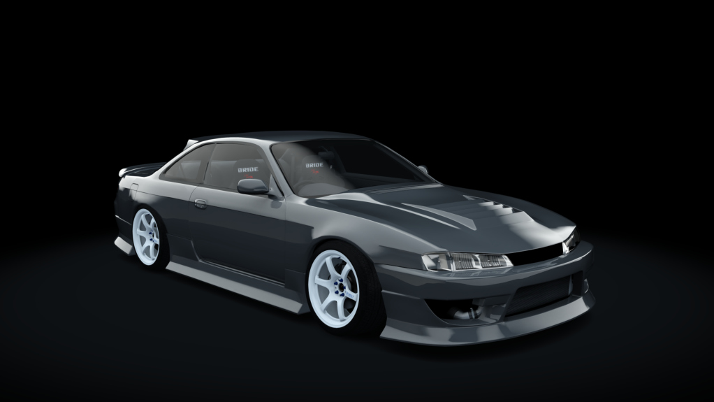 Nissan Silvia S14 WDT Street by sarck, skin Dark_Grey