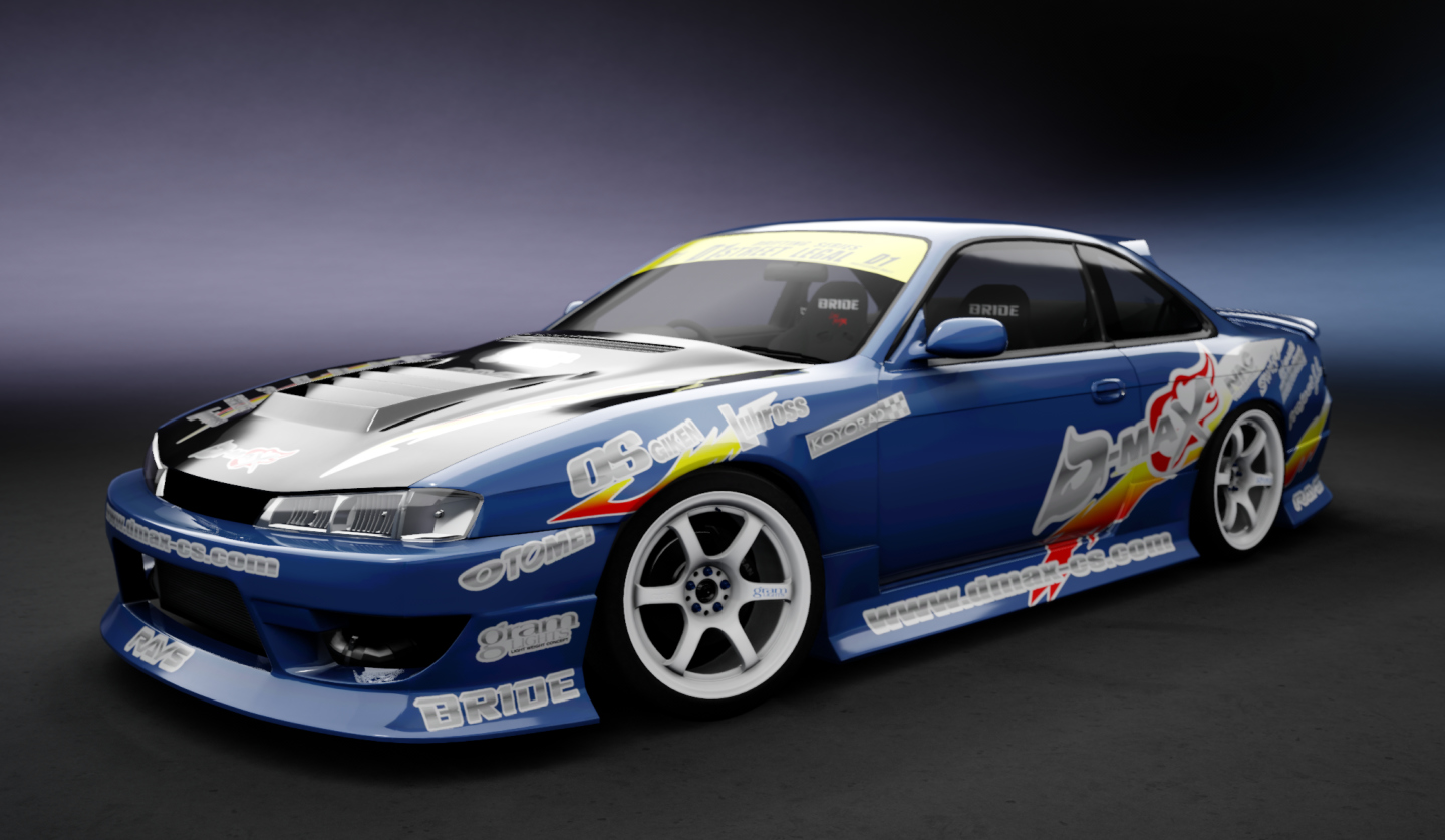 Nissan Silvia S14 WDT Street by sarck, skin Dmax