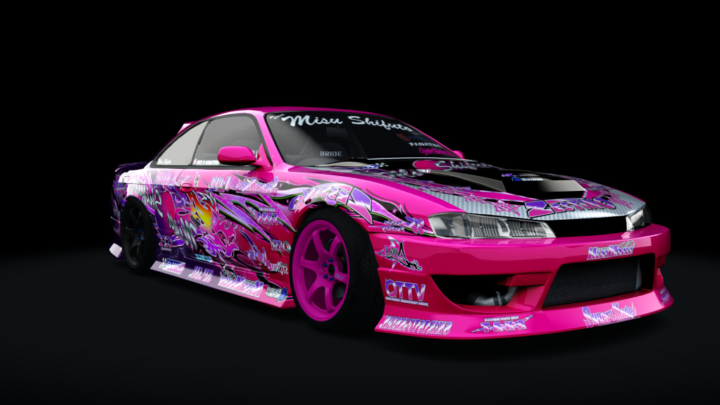 Nissan Silvia S14 WDT Street by sarck, skin Misu_Shifuto_by_Angle_X