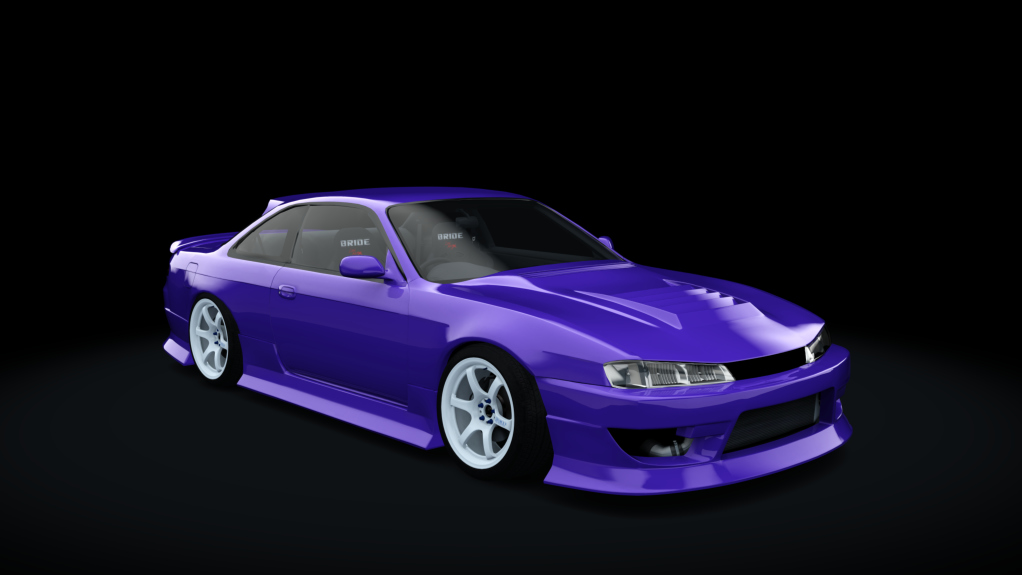 Nissan Silvia S14 WDT Street by sarck, skin Purple