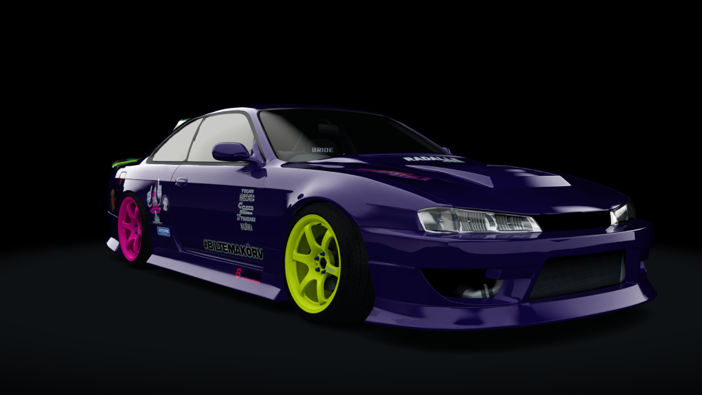 Nissan Silvia S14 WDT Street by sarck, skin Sara