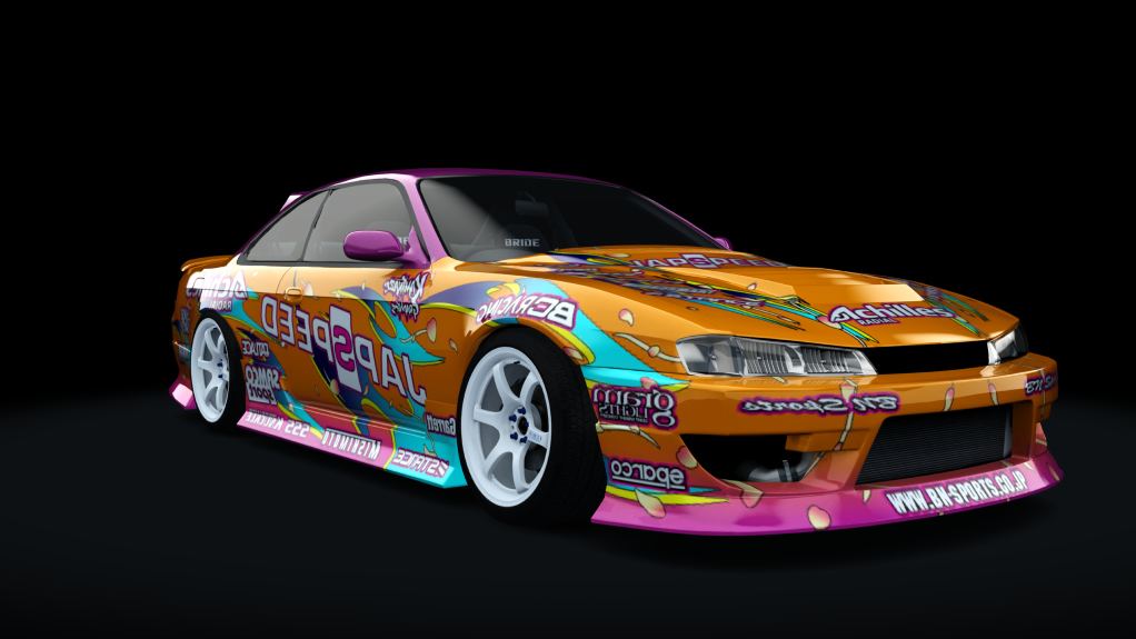 Nissan Silvia S14 WDT Street by sarck, skin jap_speed