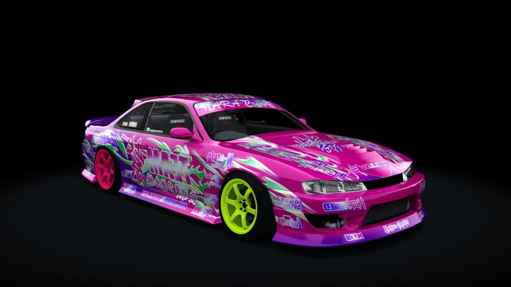 Nissan Silvia S14 WDT Street by sarck, skin nara_s1g