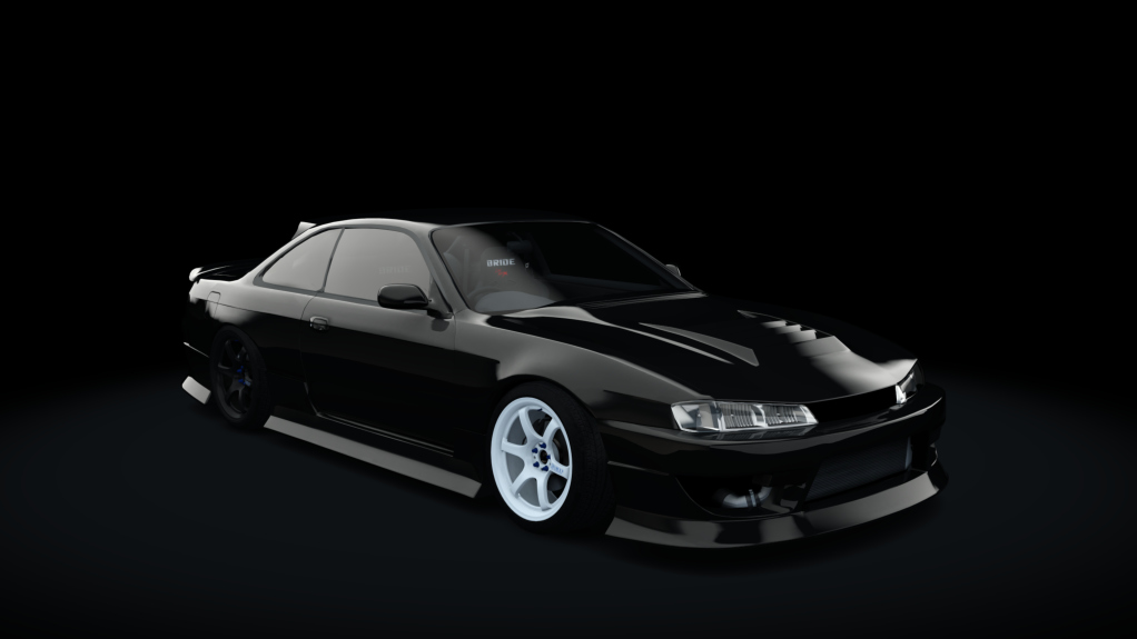 Nissan Silvia S14 WDT Street by sarck, skin tx_blackrandom